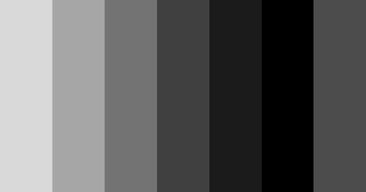 Download shades of shadow color palette PNG image (landscape)