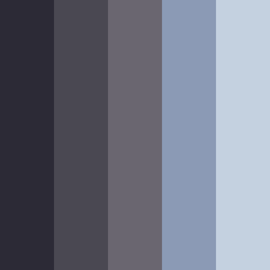 Download dark blue color palette PNG image (square)