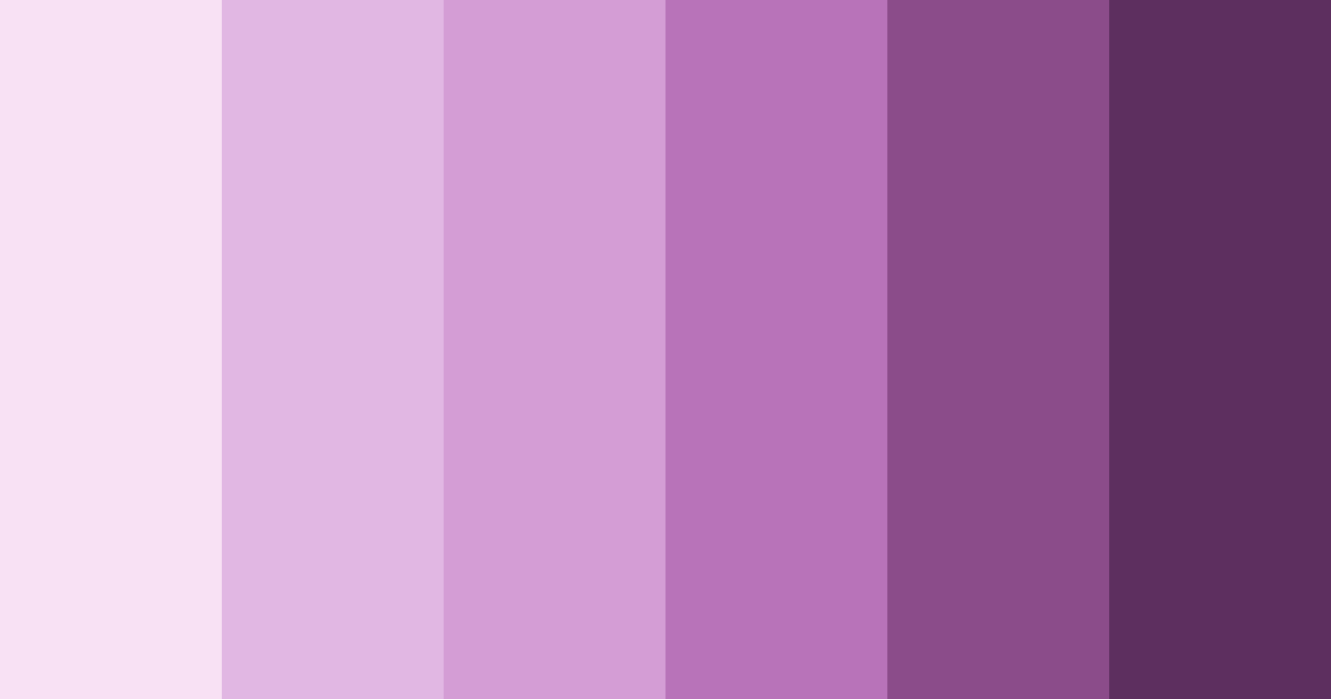 Download pink dream color palette PNG image (landscape)