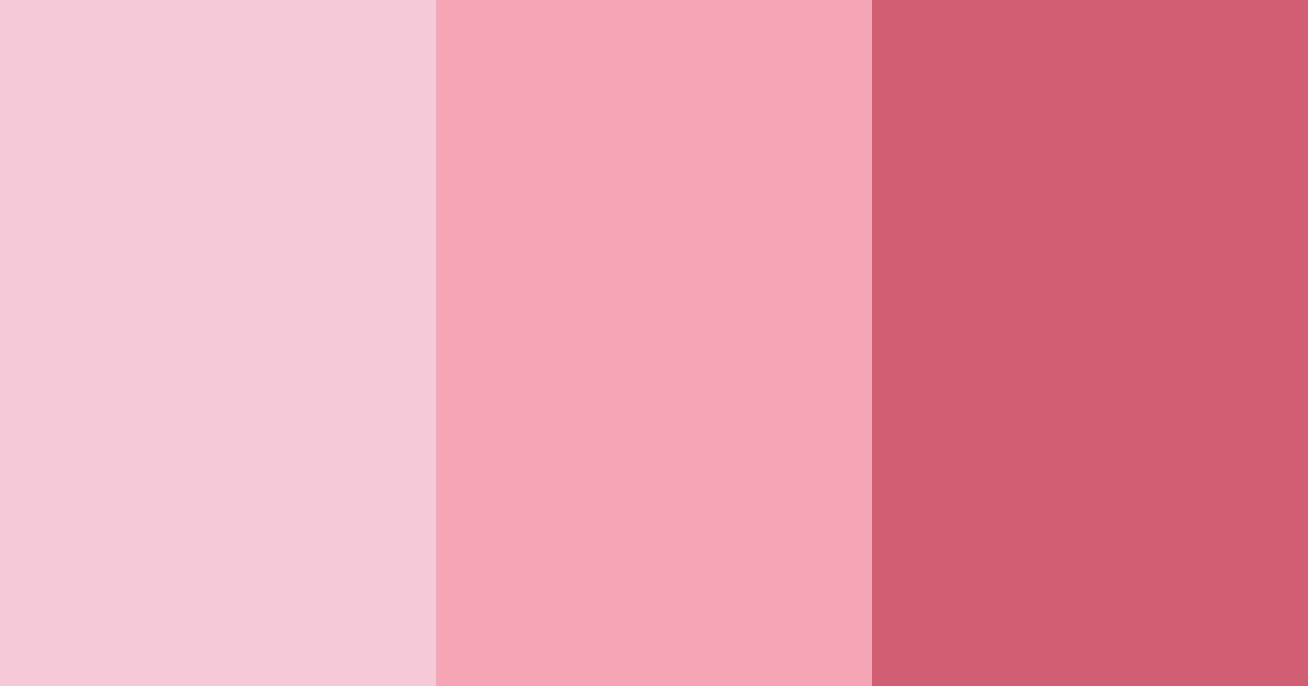 Download pink shades color palette PNG image (landscape)