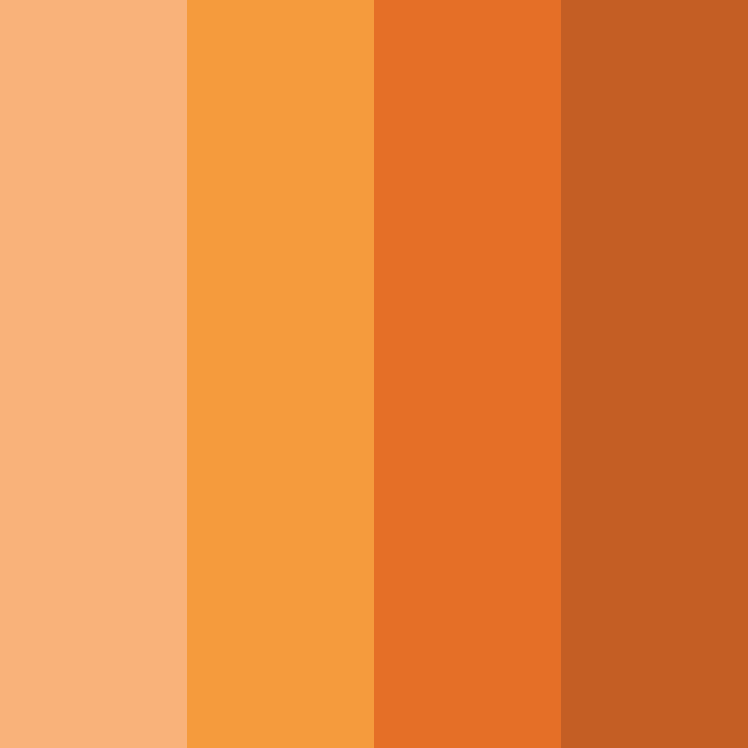 Download autumn ember color palette PNG image (square)