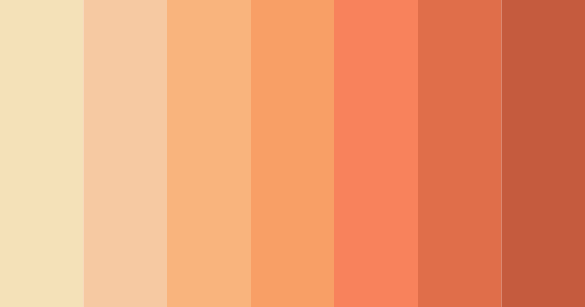 Download warm hotel color palette PNG image (landscape)