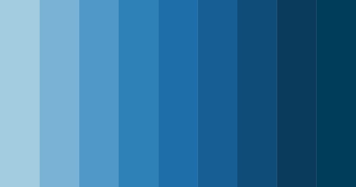 Download oceanic cascade color palette PNG image (landscape)