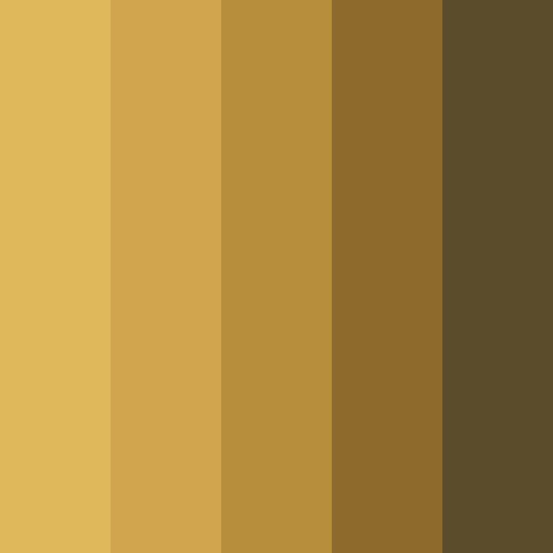 Download brown earth color palette PNG image (square)