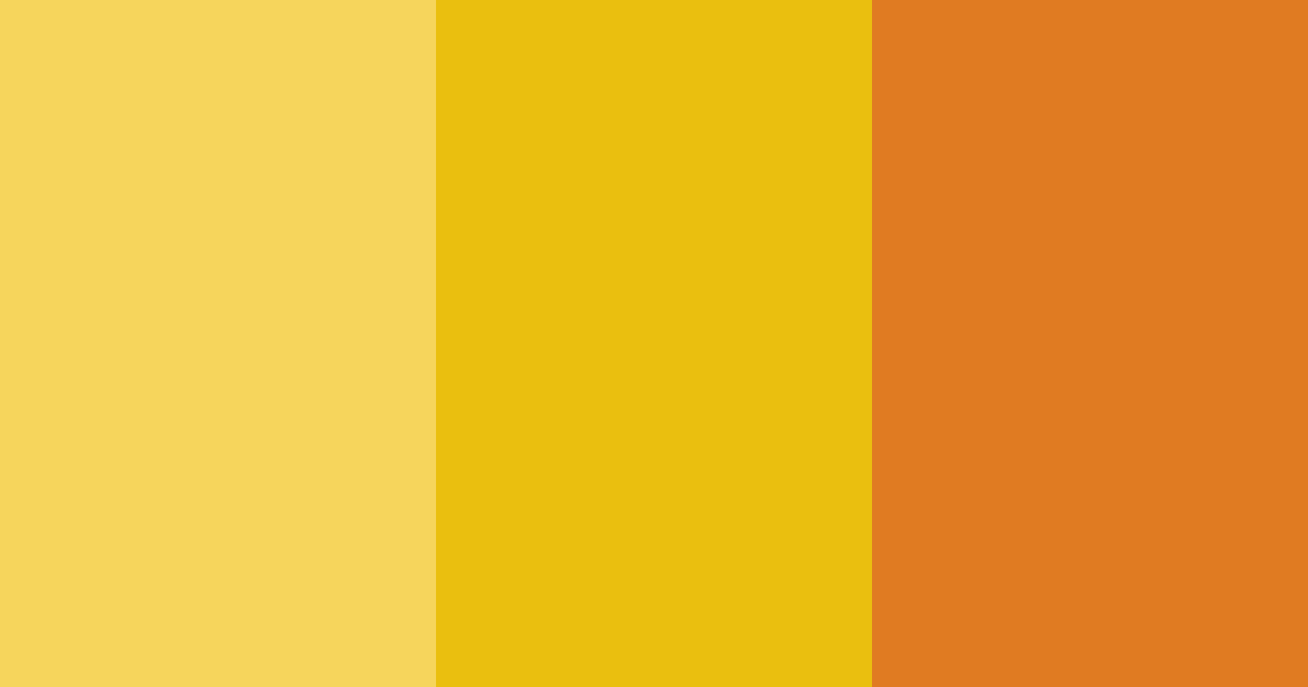 Download golden ember color palette PNG image (landscape)