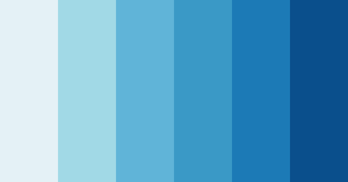 Download aqua modernity color palette PNG image (landscape)