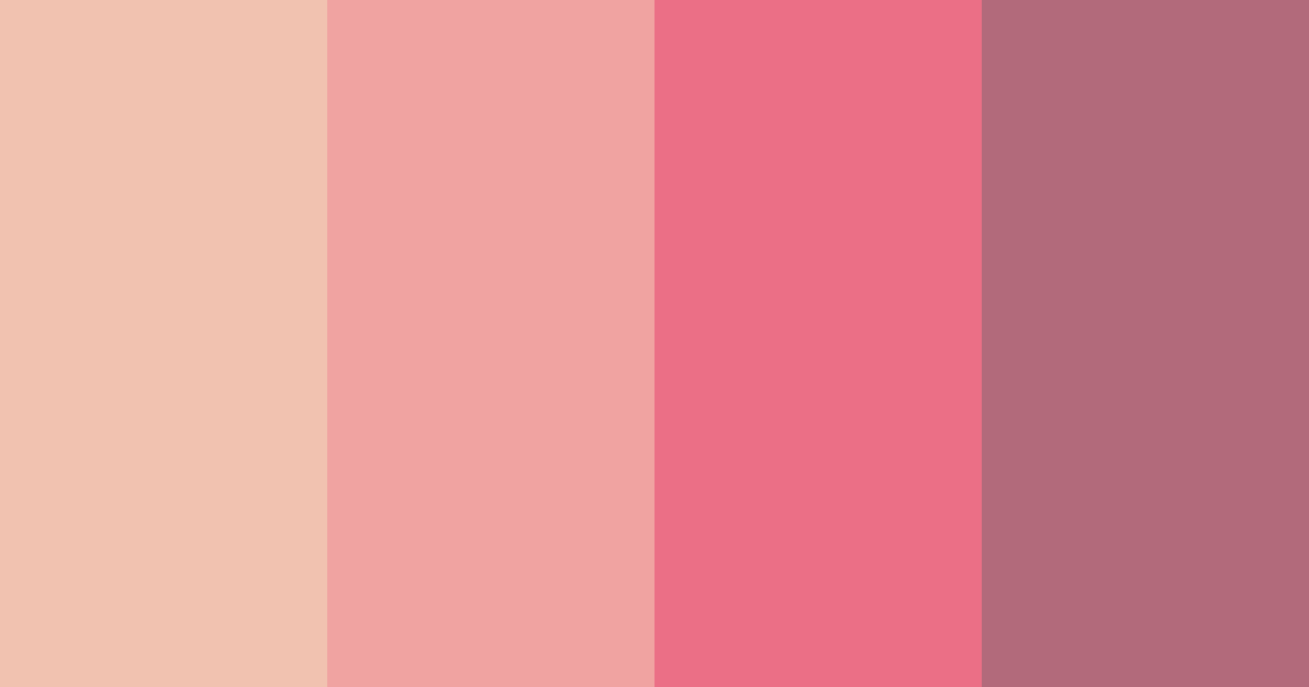 Download pink mcm color palette PNG image (landscape)