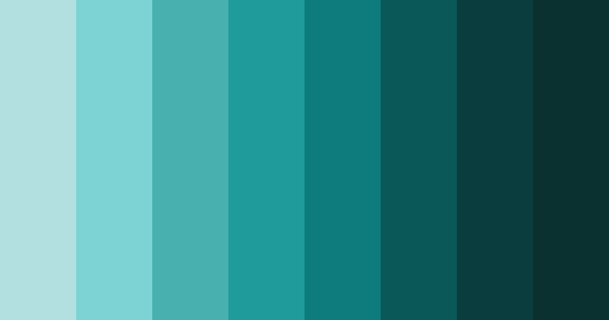 Download oceanic serenity color palette PNG image (landscape)