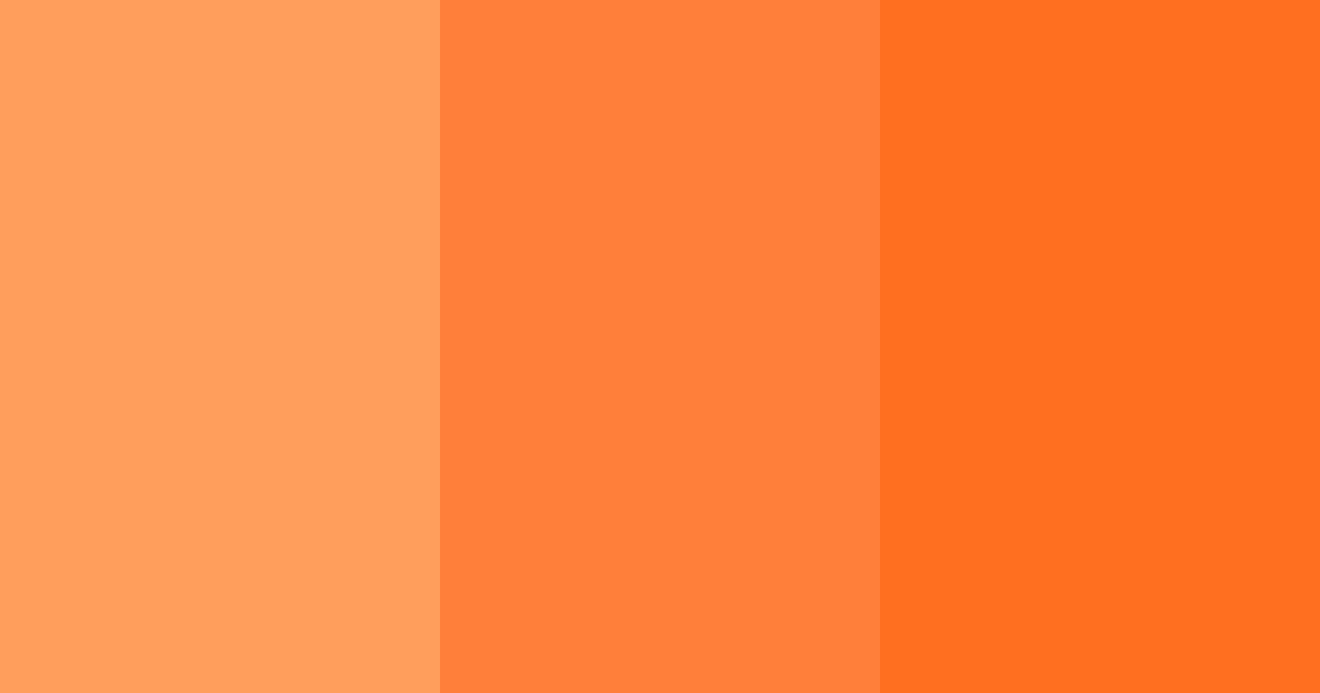 Download bright orange color palette PNG image (landscape)