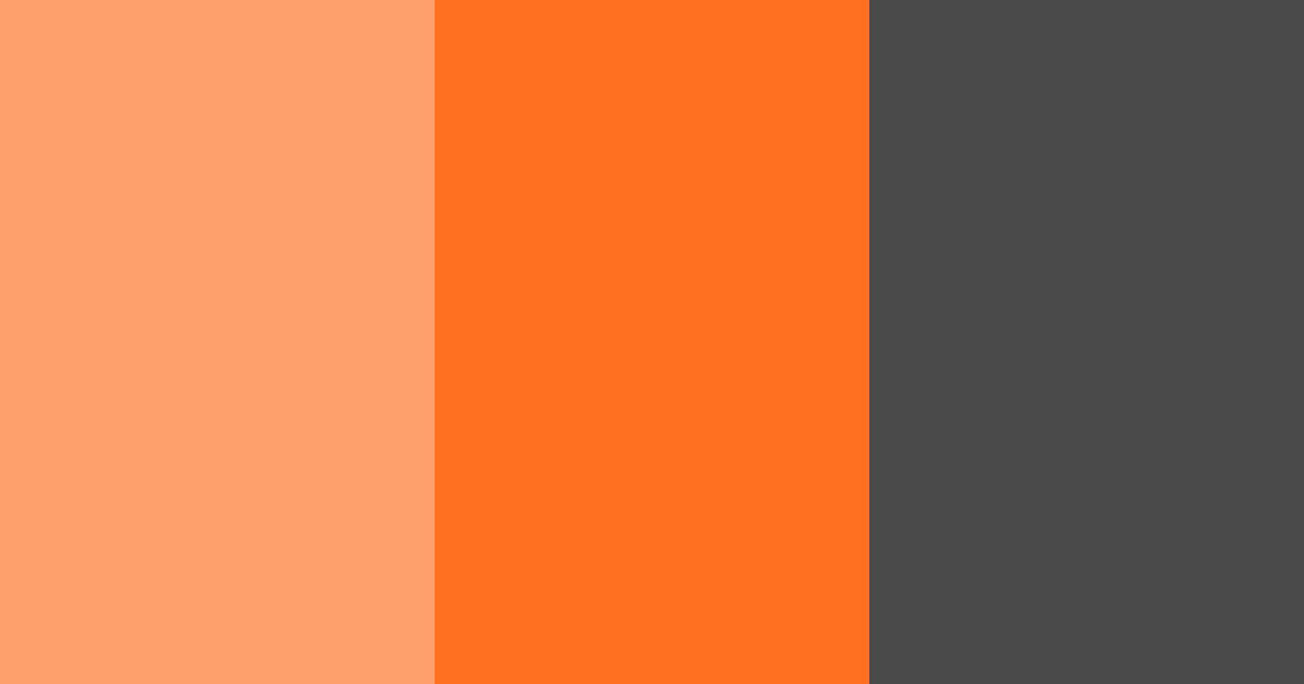 Download orange gray black color palette PNG image (landscape)