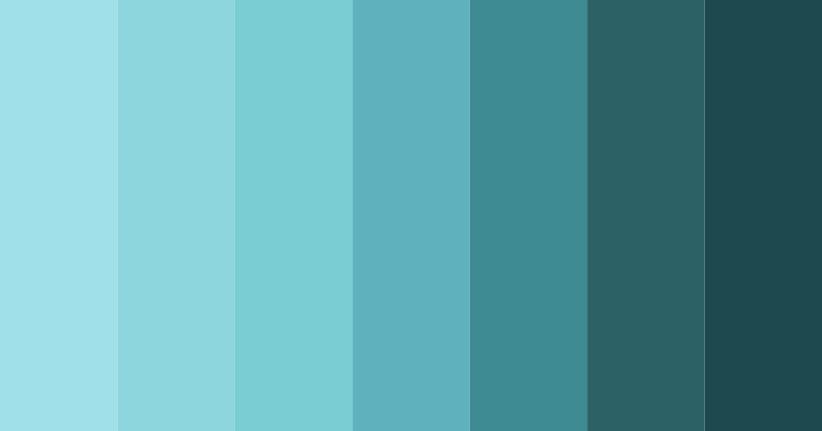 Download tiffany mousse bliss color palette PNG image (landscape)