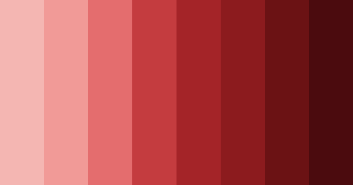 Download badger's embrace color palette PNG image (landscape)