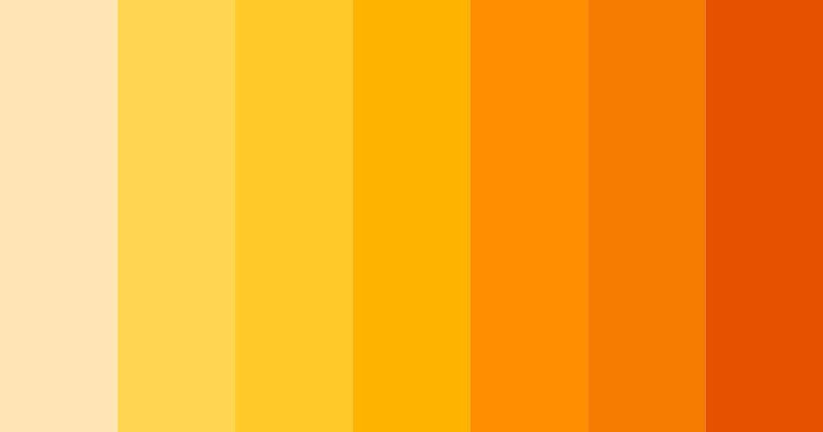 Download sunset citrus symphony color palette PNG image (landscape)