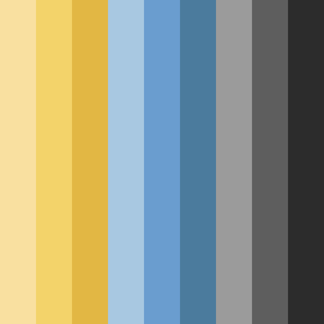 Download golden horizon color palette PNG image (square)