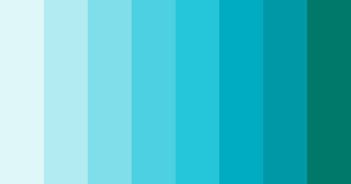 Download aqua summit color palette PNG image (landscape)