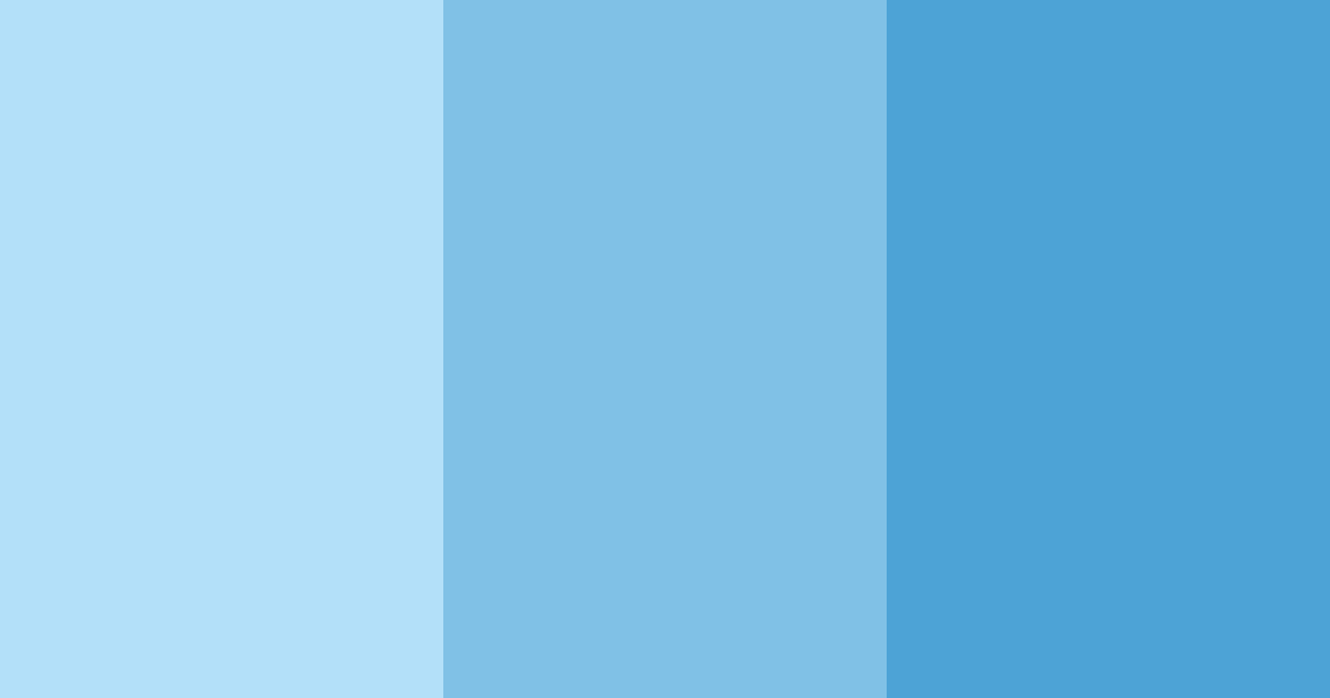 Download light blue color palette PNG image (landscape)