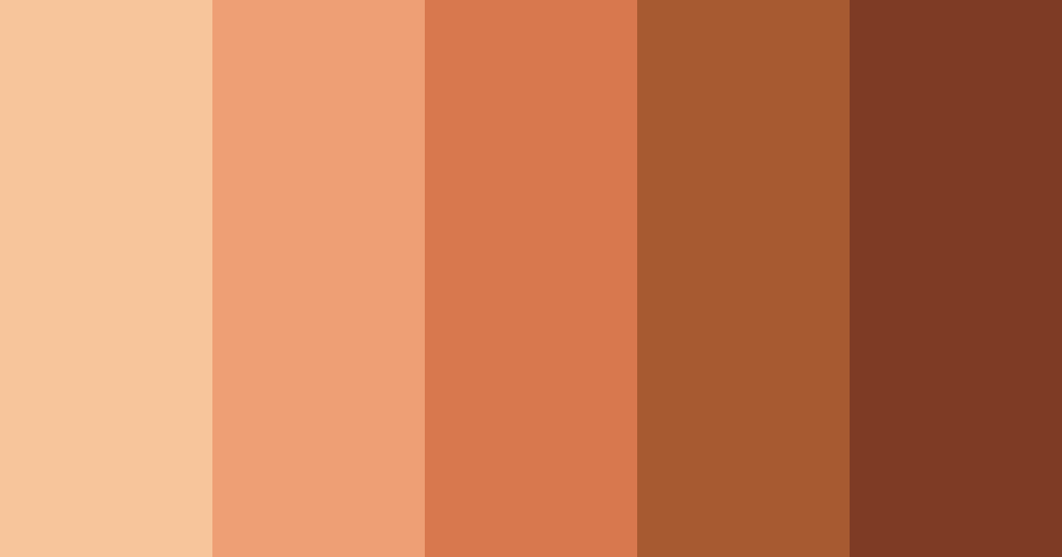 Download harvest hues color palette PNG image (landscape)