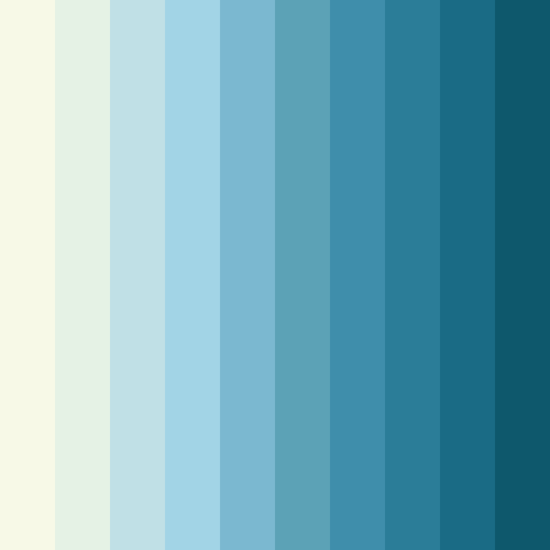 Download whispers of tranquility color palette PNG image (square)