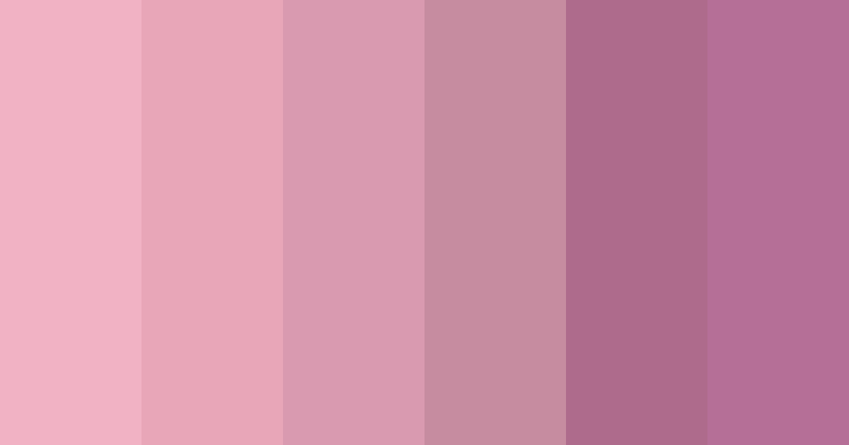 Download rosy reverie color palette PNG image (landscape)