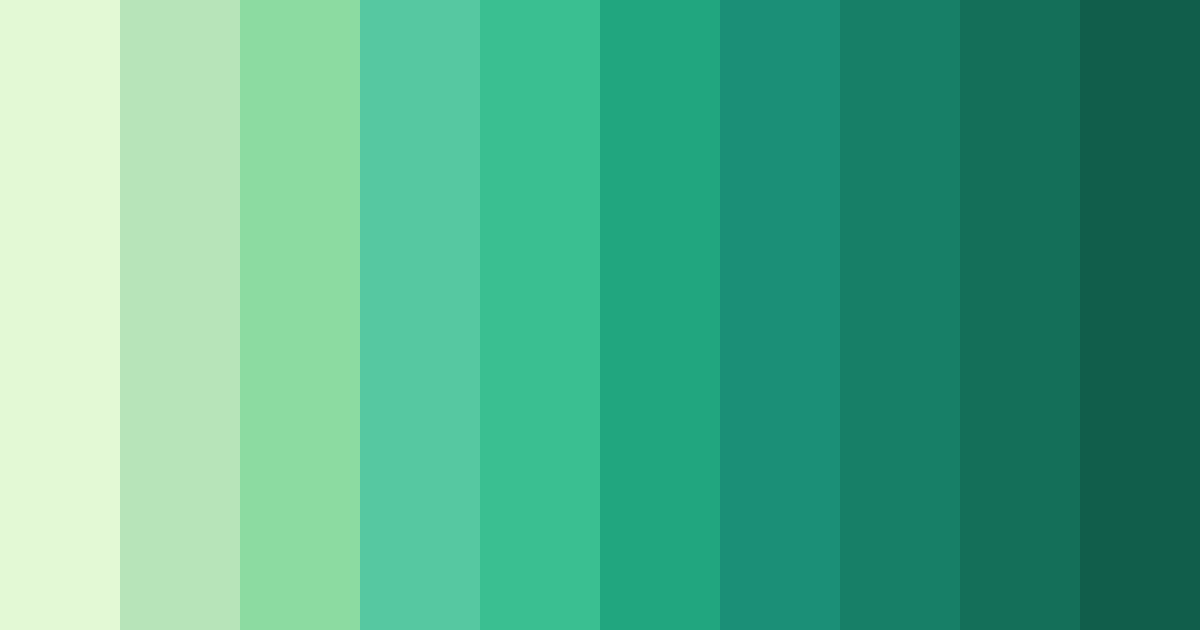 Download whimsical greenscape color palette PNG image (landscape)