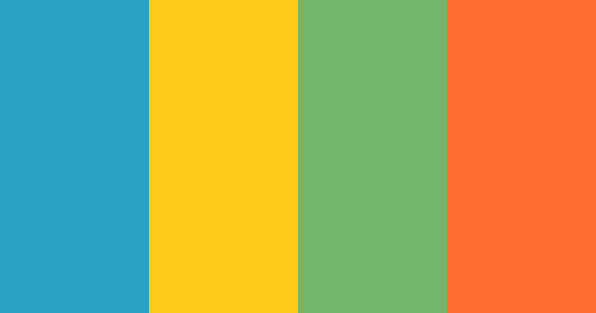 Download citrus breeze color palette PNG image (landscape)