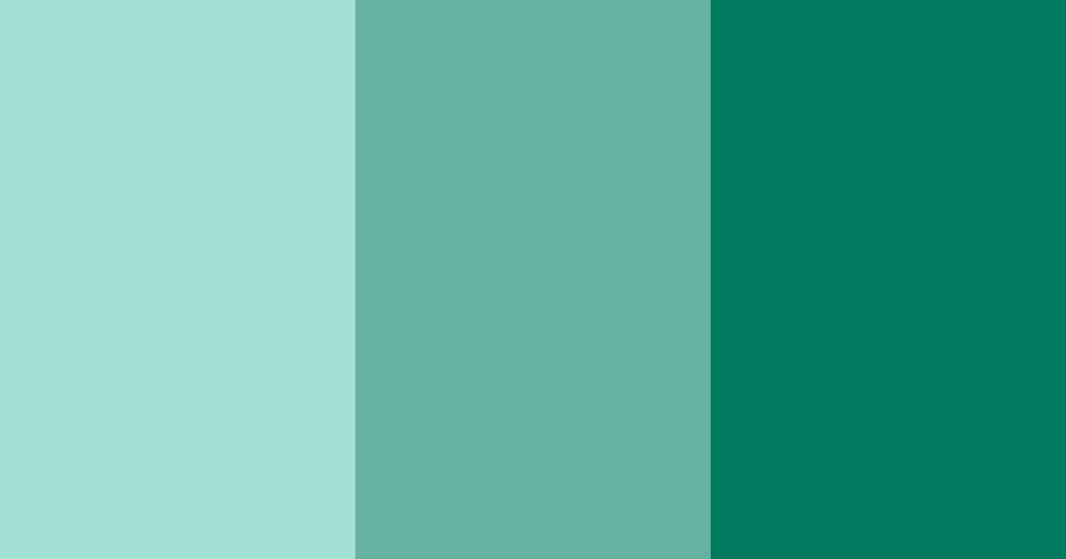 Download ocean green bliss color palette PNG image (landscape)