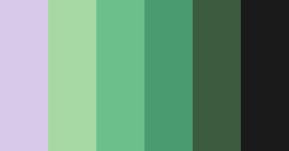 Download purple green dream color palette PNG image (landscape)