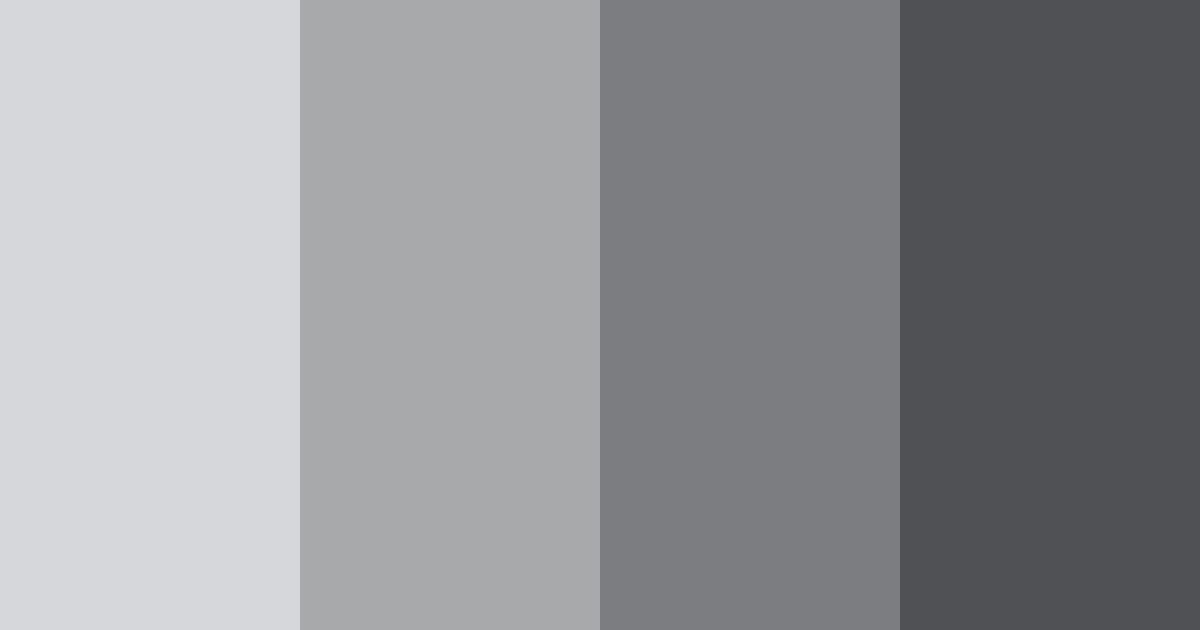 Download shades of grau color palette PNG image (landscape)