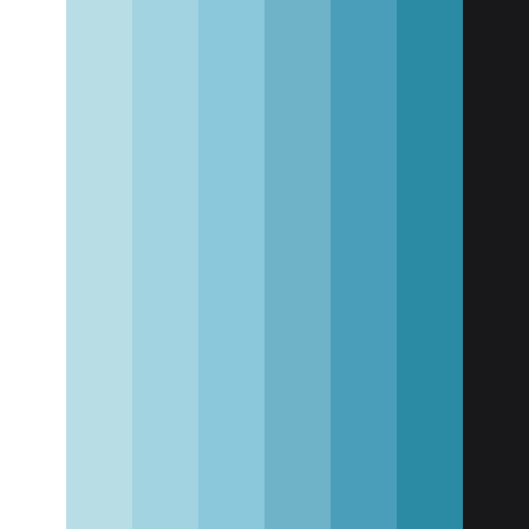 Download ocean's whisper color palette PNG image (square)