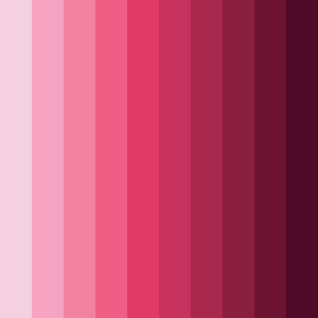 Download romantic reverie color palette PNG image (square)