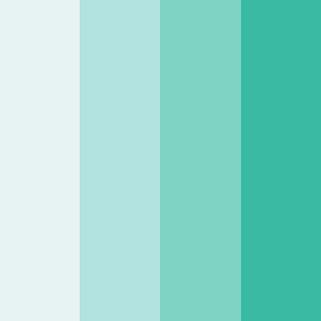 Download teal oasis color palette PNG image (square)