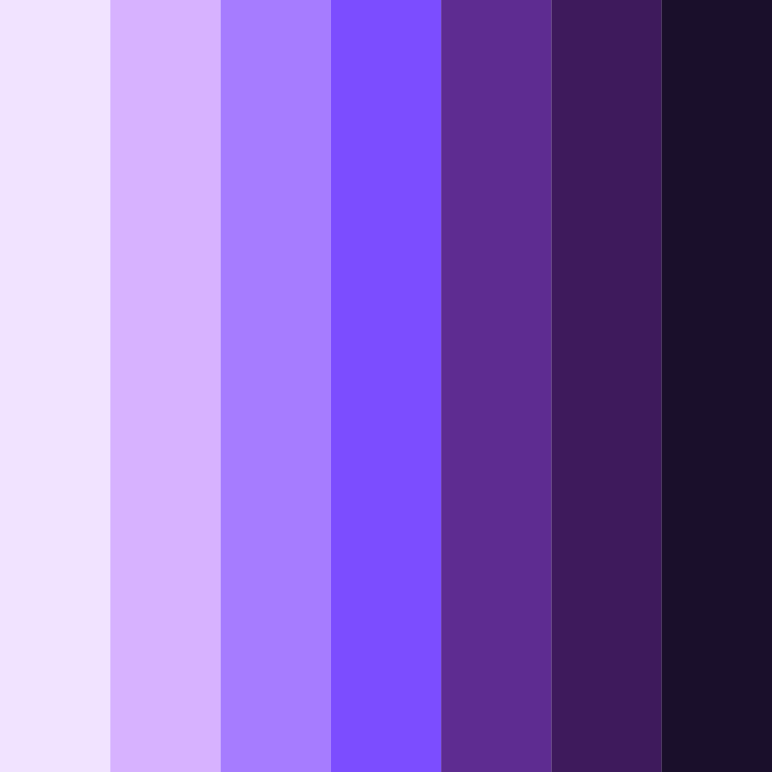Download purple miko color palette PNG image (square)
