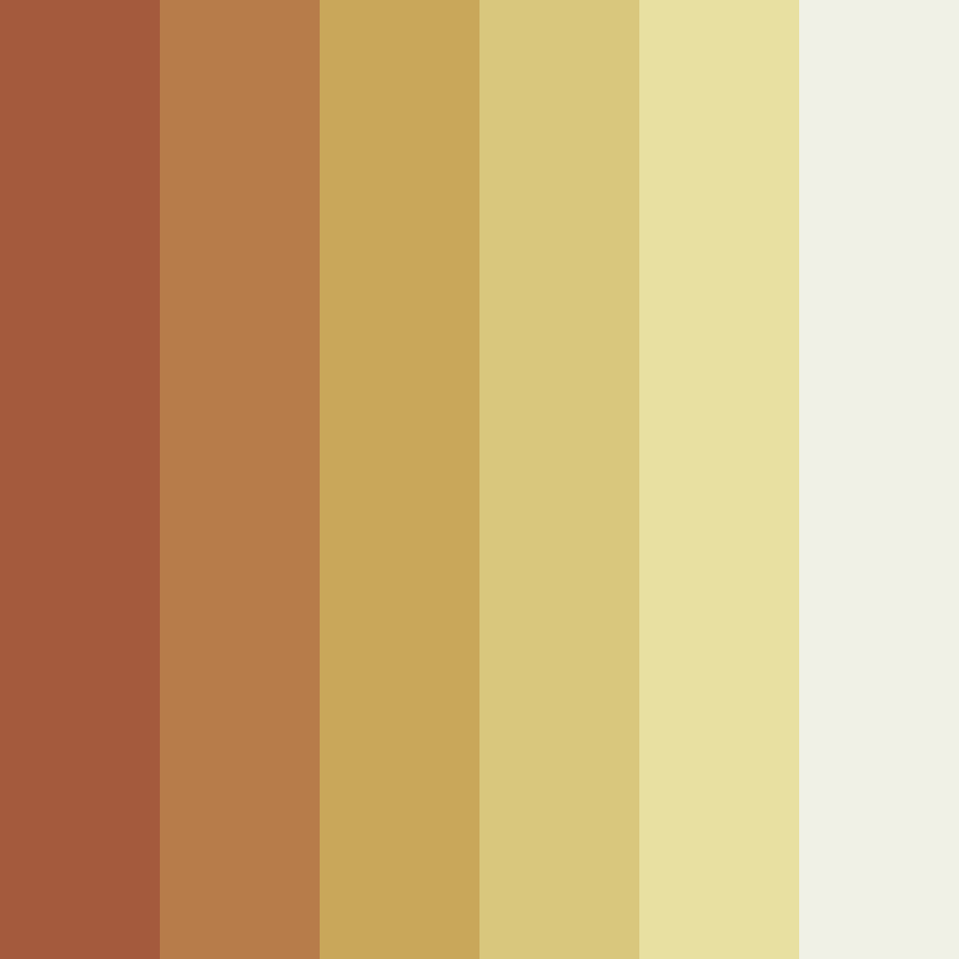 Download autumn harvest color palette PNG image (square)