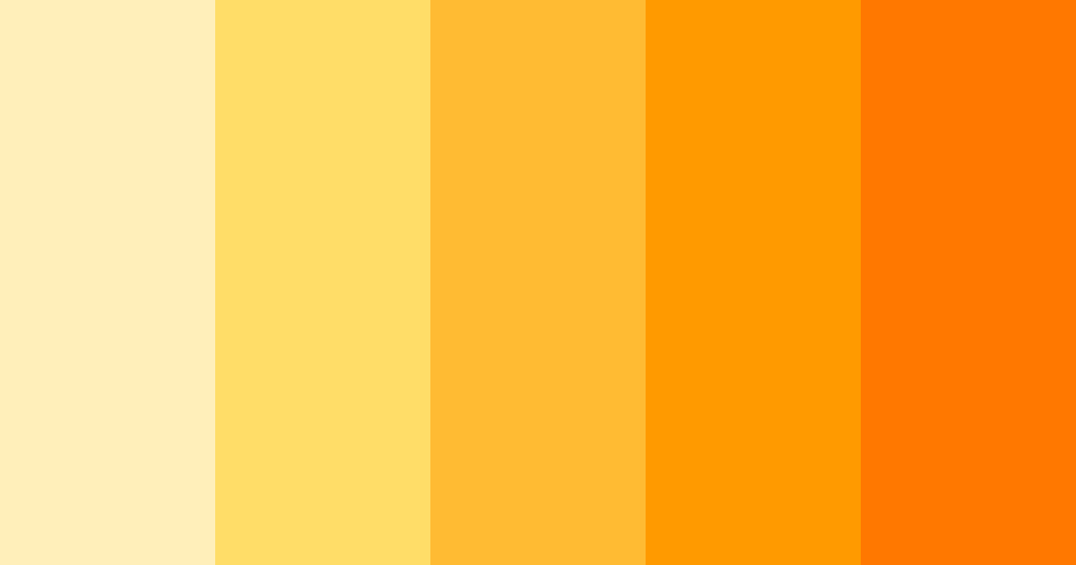 Download sunrise serenade color palette PNG image (landscape)