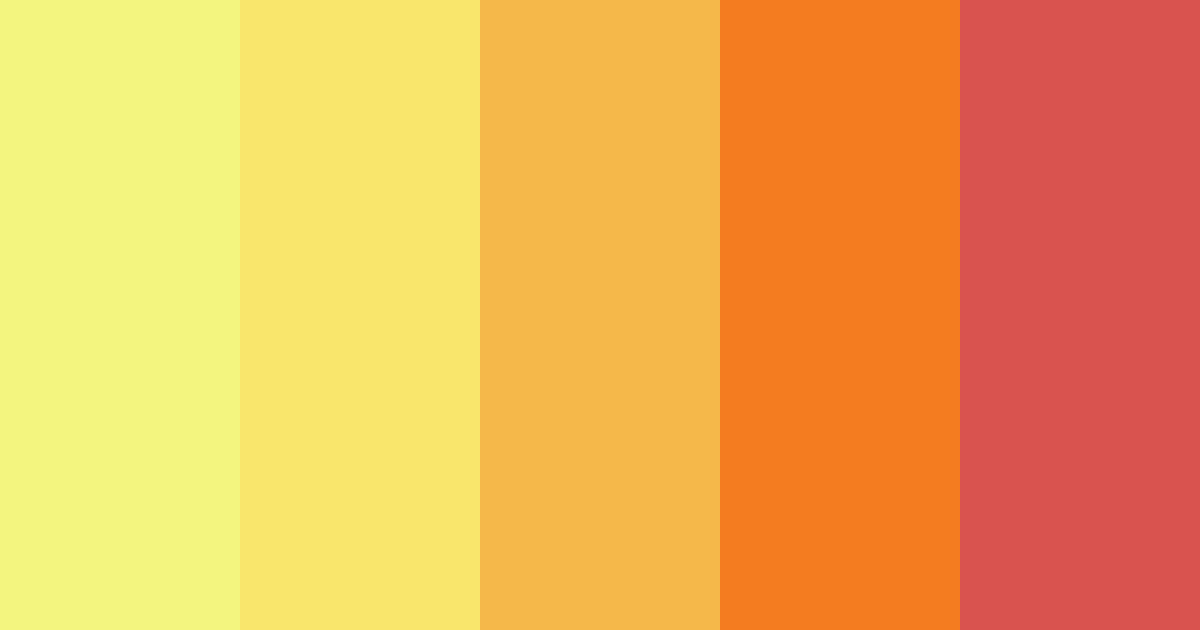 Download sunset sorbet color palette PNG image (landscape)