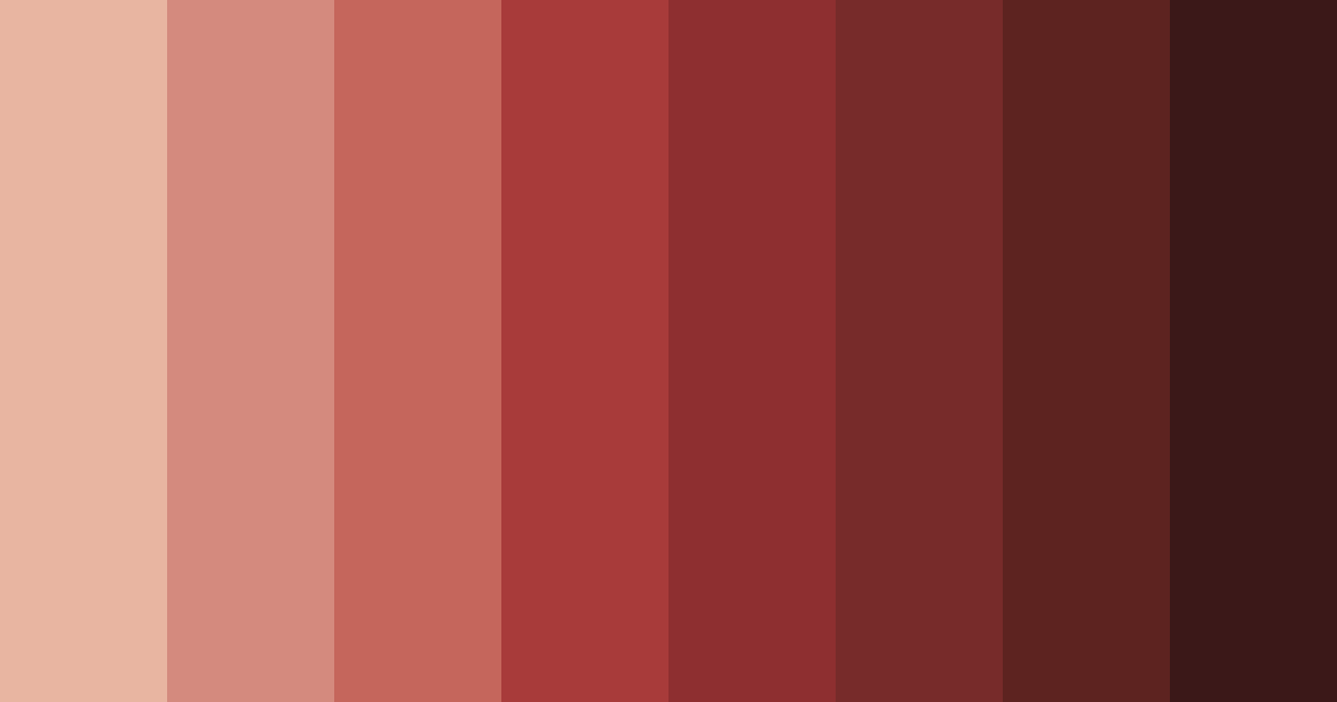 Download rustic ember color palette PNG image (landscape)