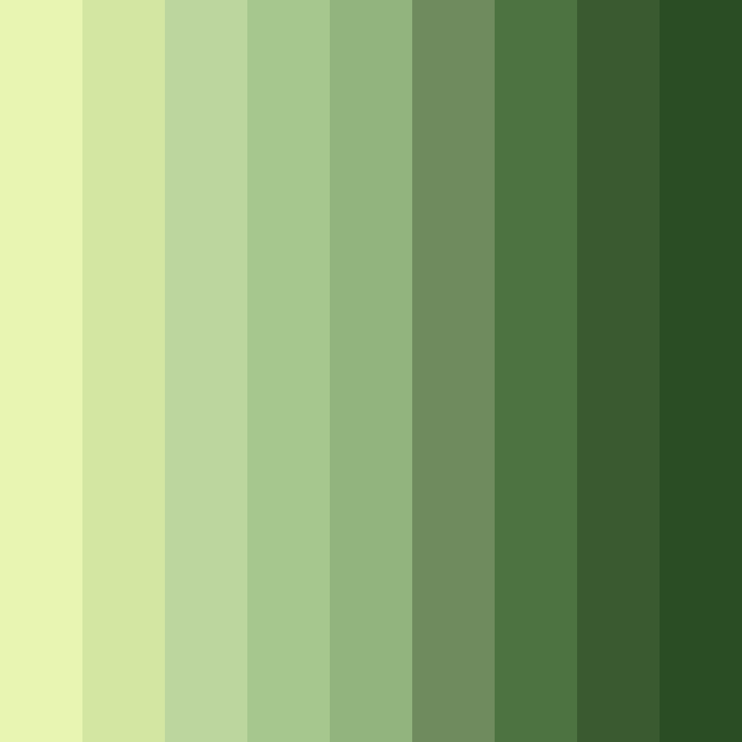 Download green may color palette PNG image (square)