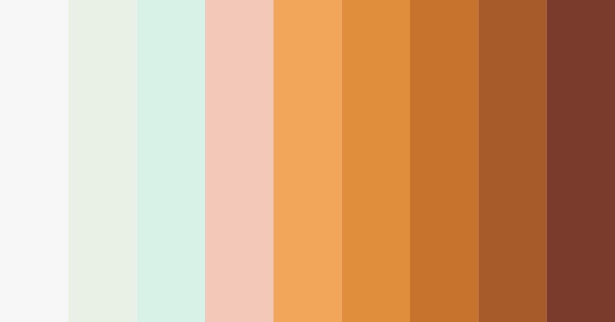 Download citrus blossom harmony color palette PNG image (landscape)
