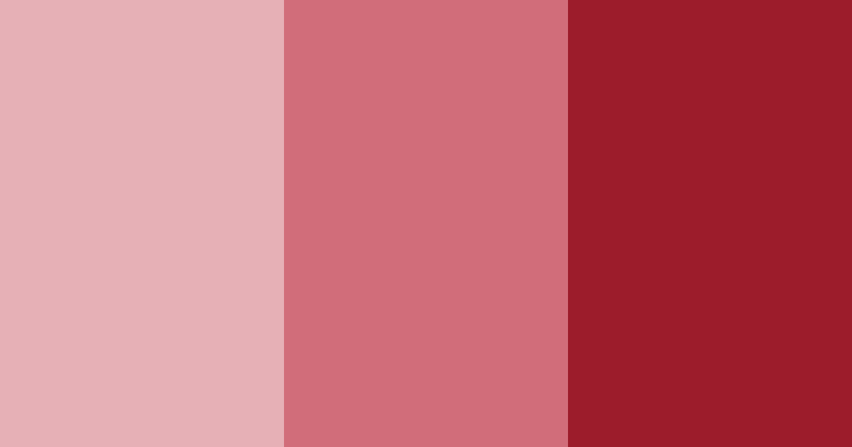 Download crimson elegance color palette PNG image (landscape)