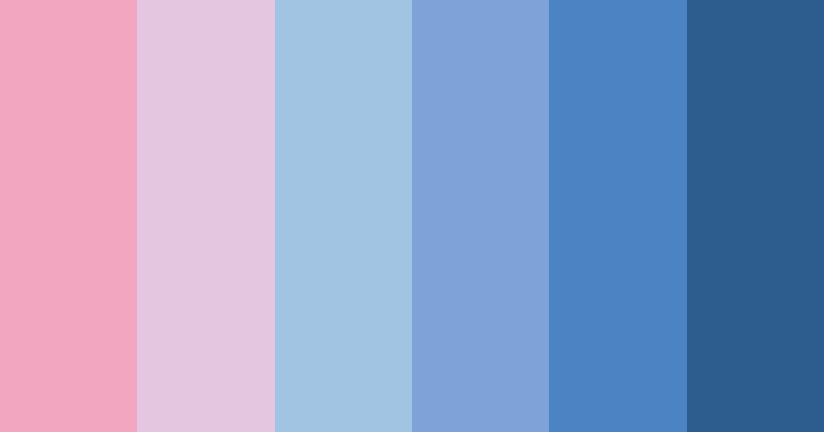 Download pink blue dream color palette PNG image (landscape)