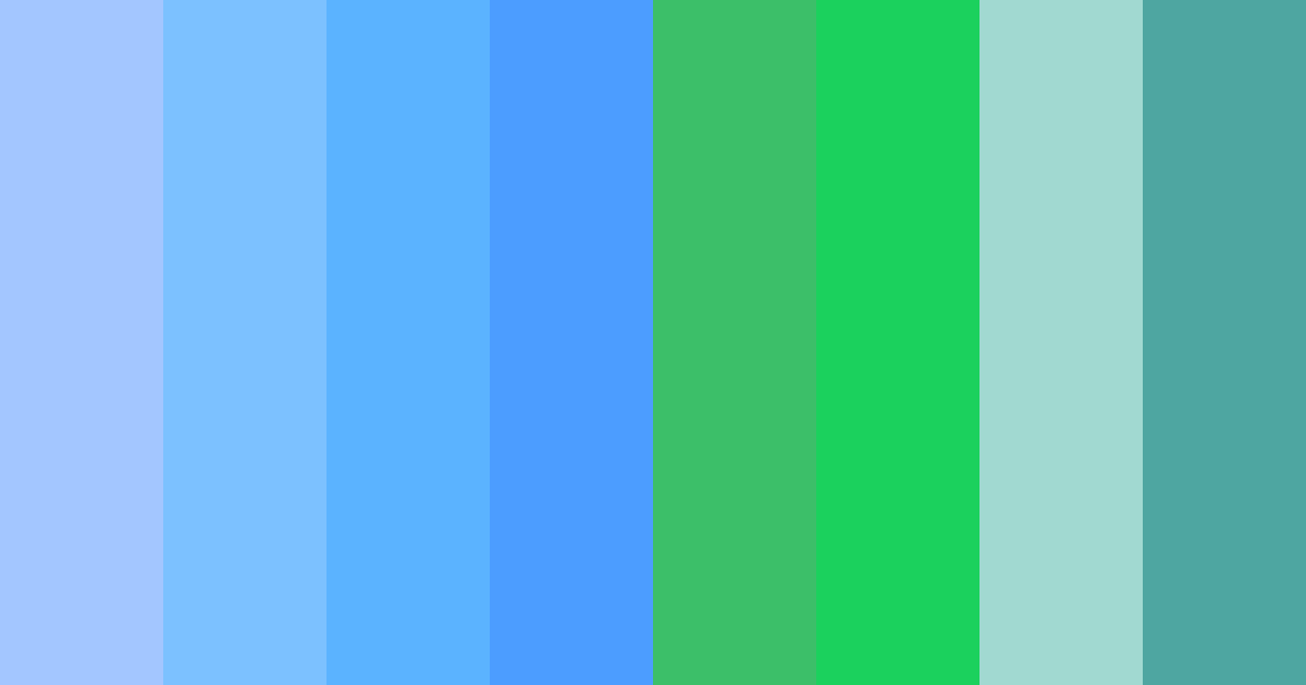 Download aqua dreamscape color palette PNG image (landscape)