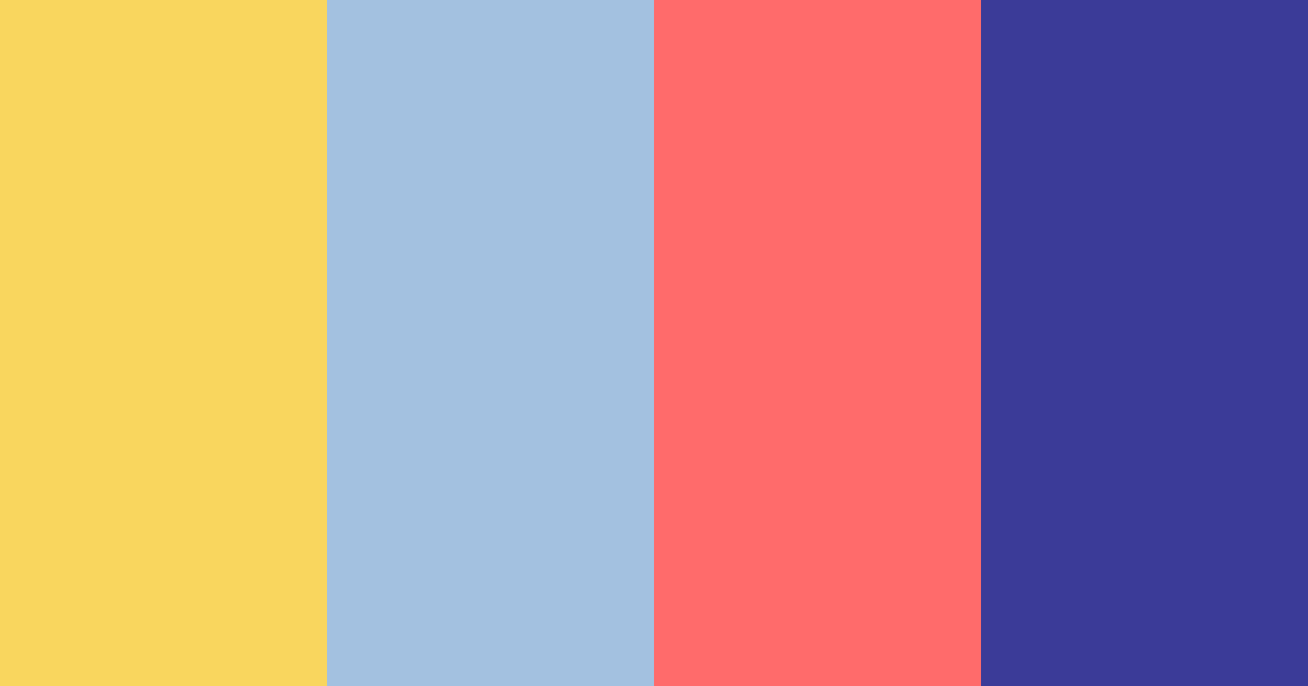 Download sunset symphony color palette PNG image (landscape)