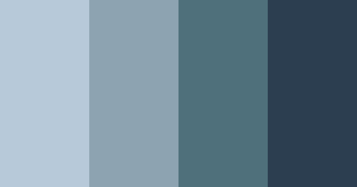 Download smoky blue color palette PNG image (landscape)