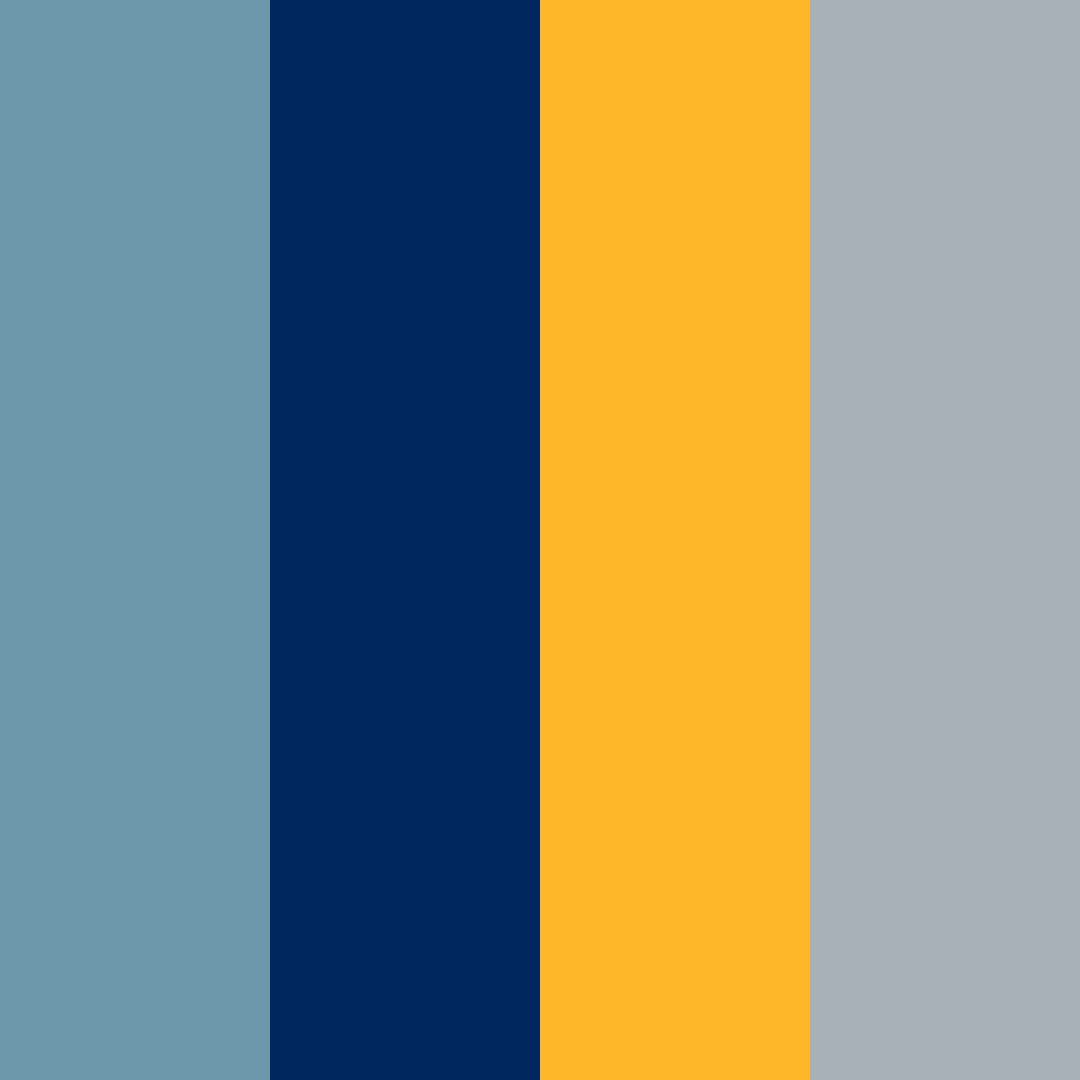 Download aqua sunrise color palette PNG image (square)