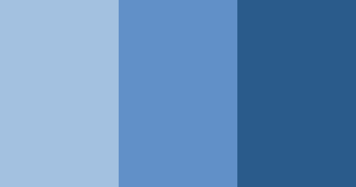 Download serenity in blue color palette PNG image (landscape)