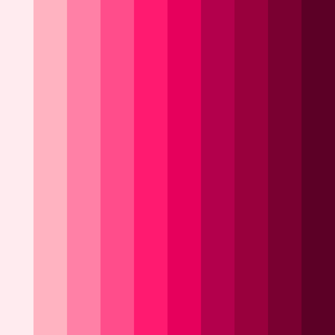 Download blush blossom burst color palette PNG image (square)