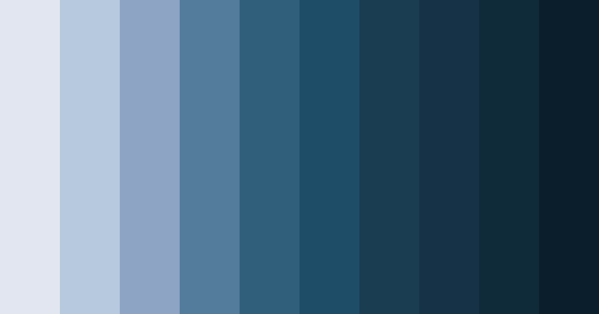 Download judicial blues color palette PNG image (landscape)