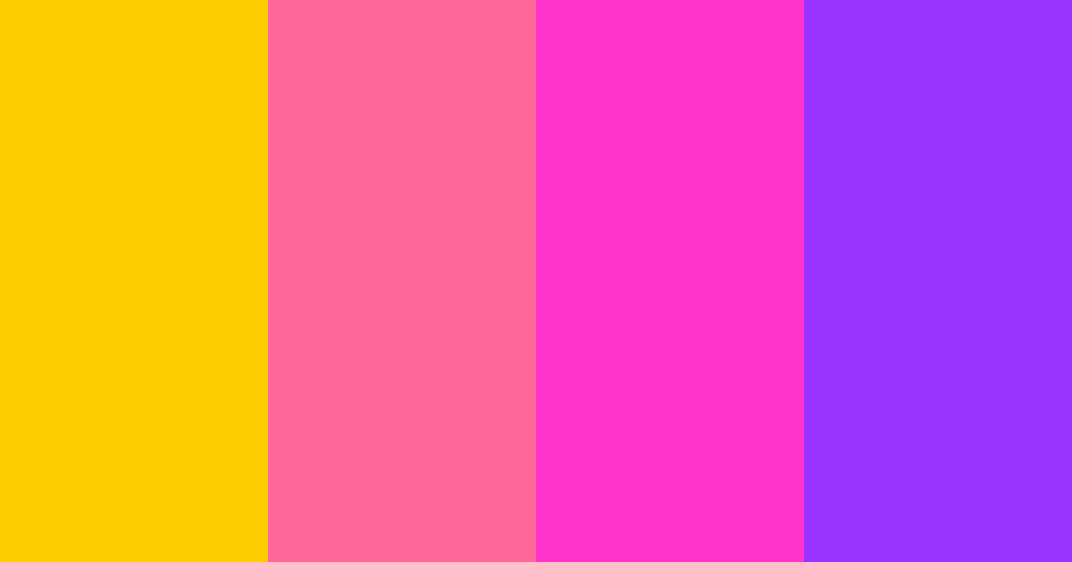 Download bright pink color palette PNG image (landscape)