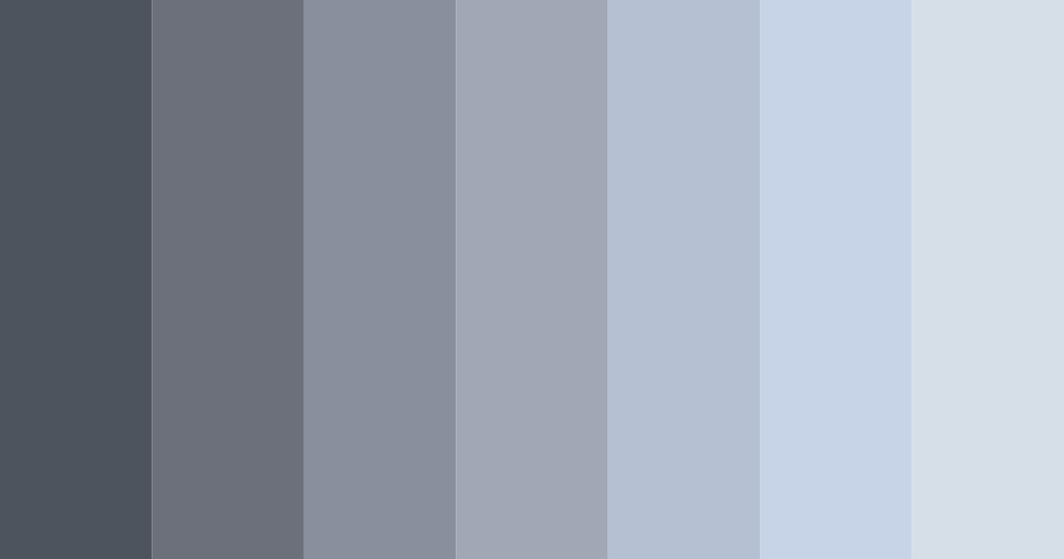 Download dark blue color palette PNG image (landscape)