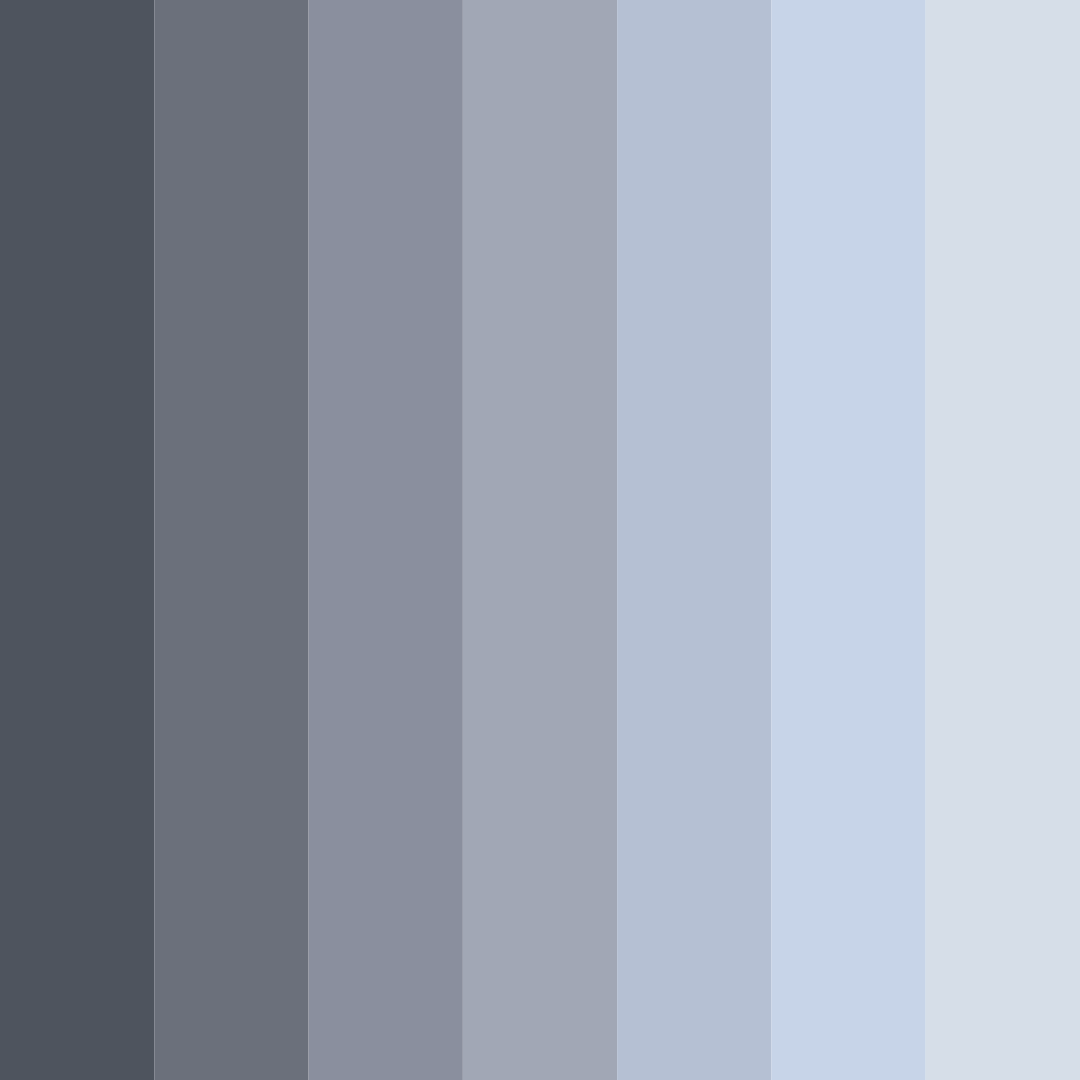 Download dark blue color palette PNG image (square)